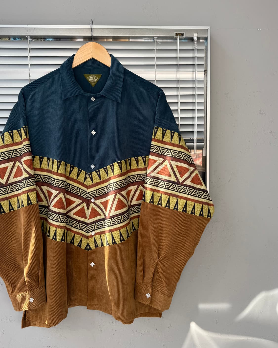 UNSTUDIED by niko and jpn western 코듀로이셔츠 상품이미지2