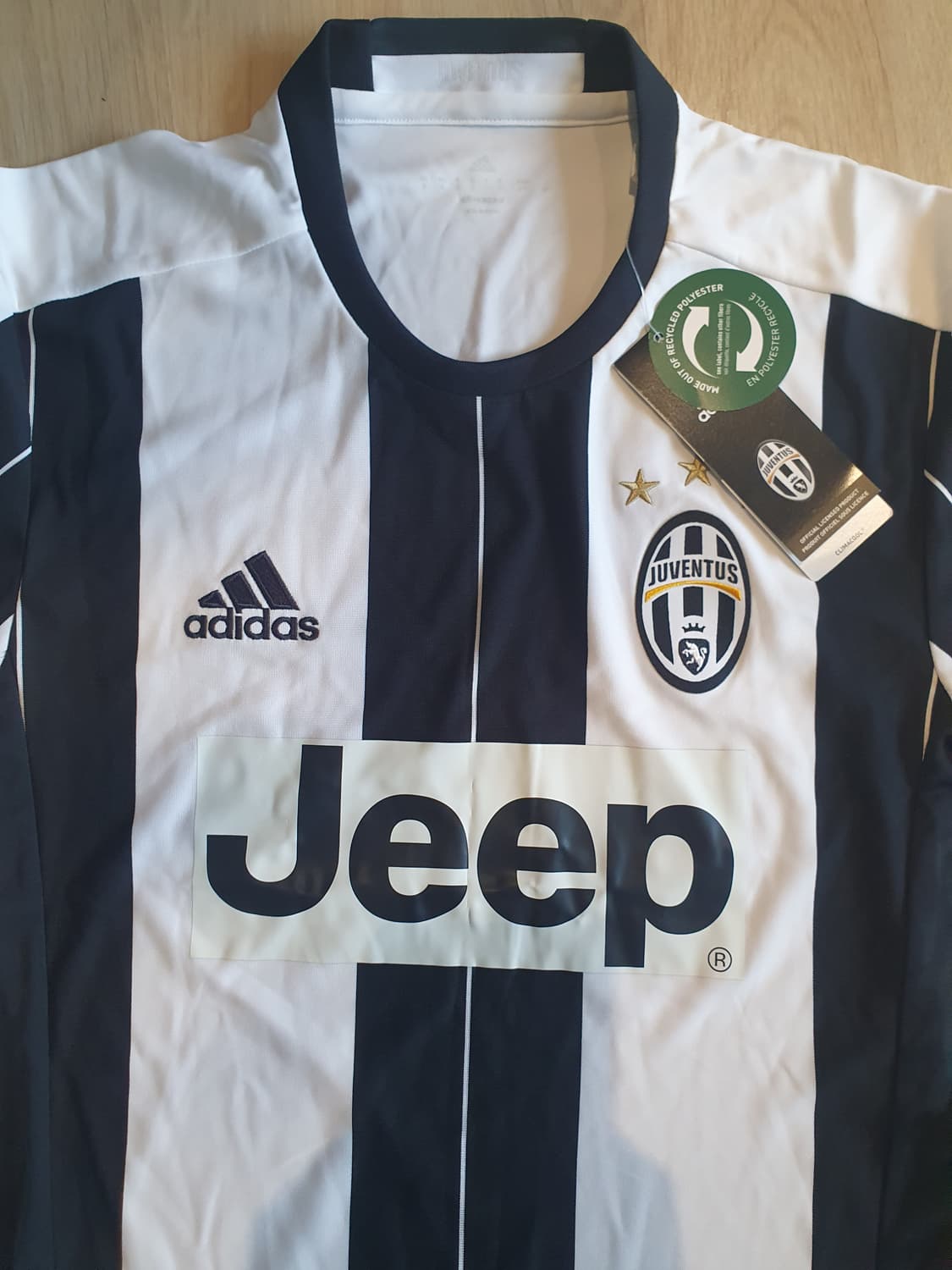 아디다스 유벤투스 져지 Jeep 마킹 흰검 상품이미지3
