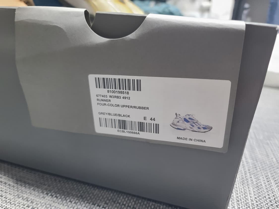 발렌시아가 뉴러너 블루 44 스니커즈 발렌시아가 러너 상품이미지6