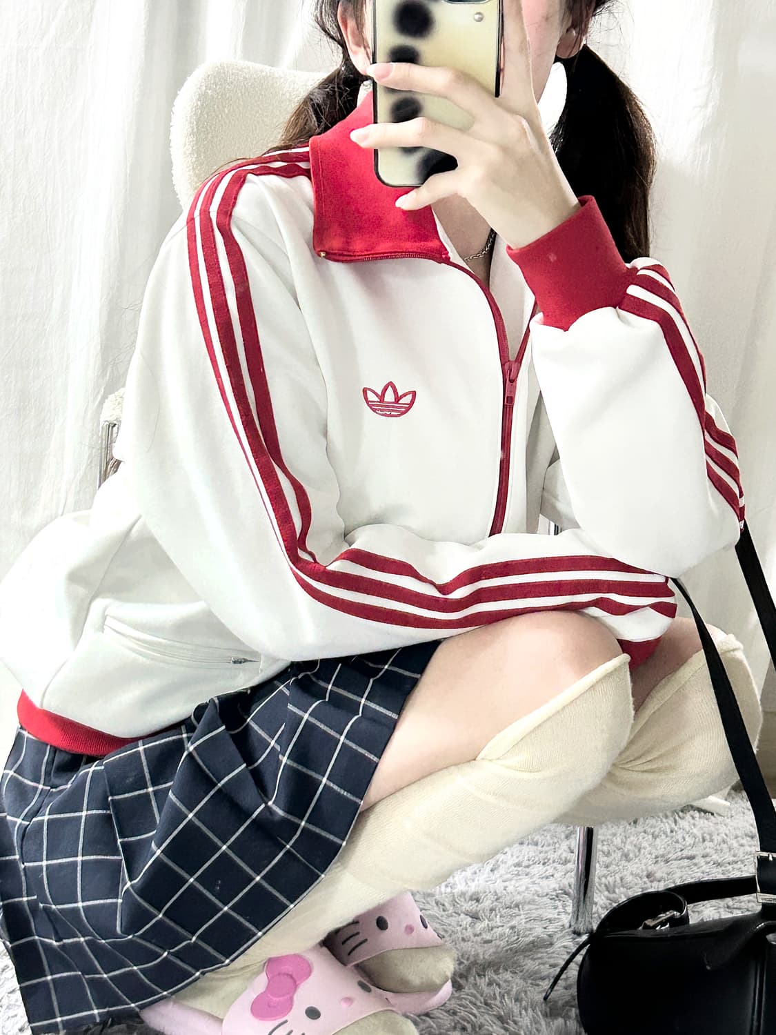 아디다스 도쿄 흰빨 져지 상품이미지5