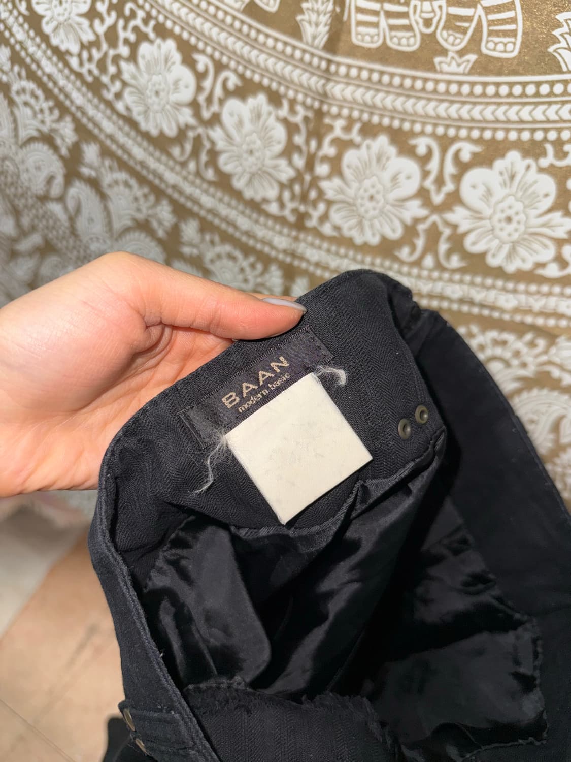 빈티지 여성 코튼 미디스커트  상품이미지6