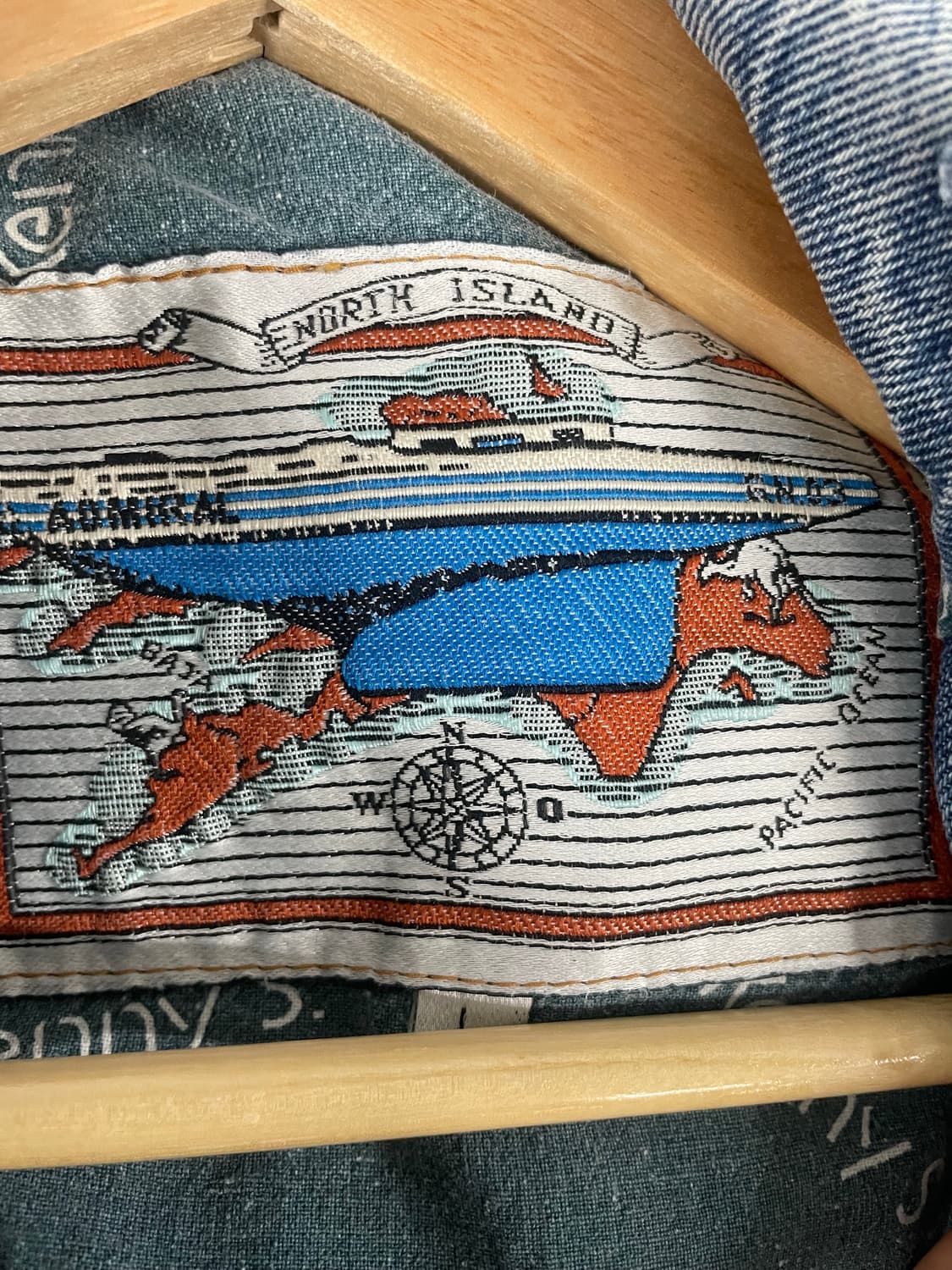 빈티지 플라워자수 엔틱 웨스턴 데님자켓 상품이미지10