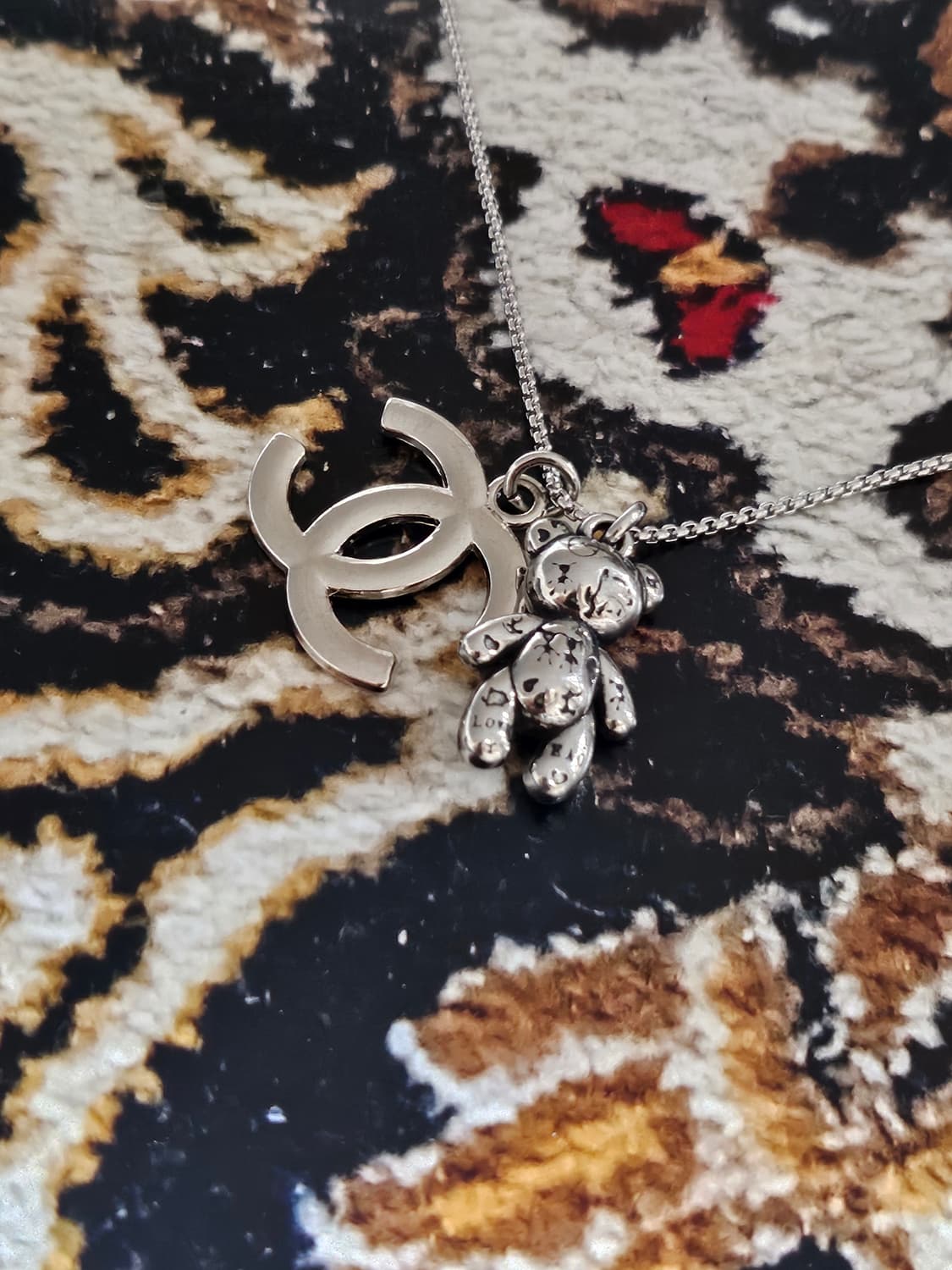 441 샤넬 롱 빈티지 목걸이 / 정품 업사이클링 남자목걸이 상품이미지1