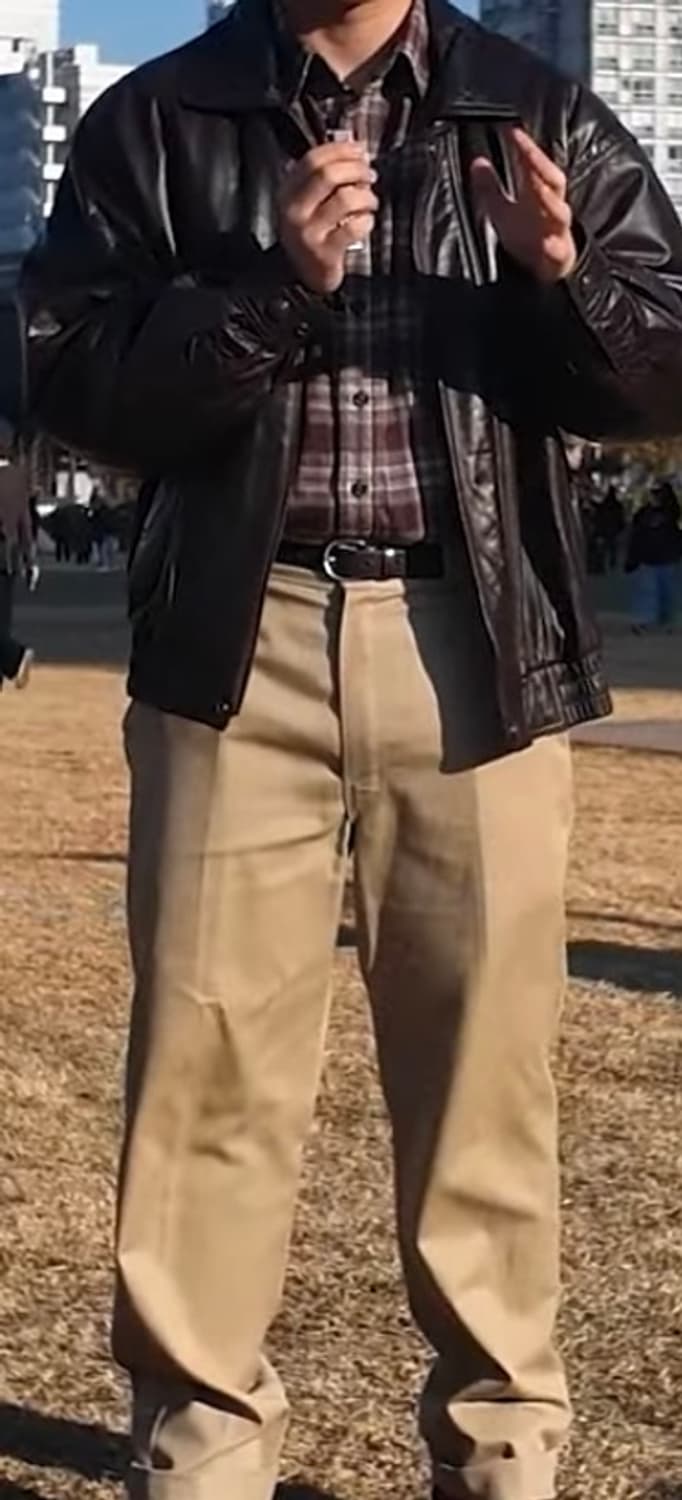 빈티지 가죽 자켓 상품이미지2