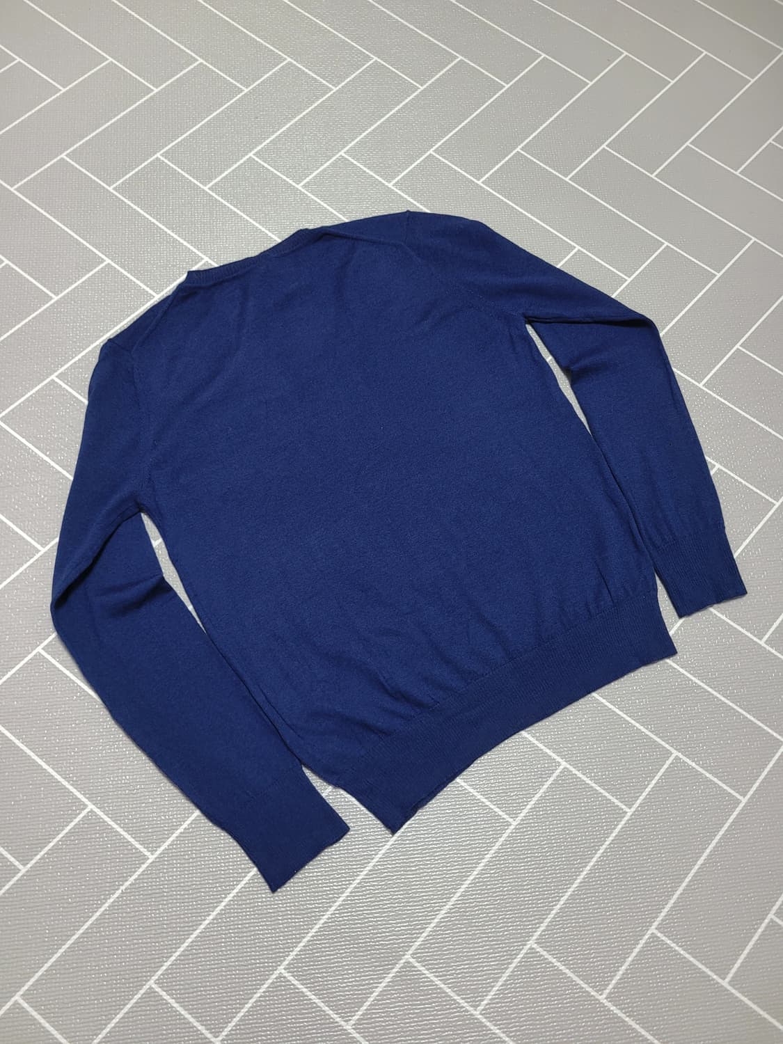 새상품) 무인양품 무지 라보 캐시미어 브이넥 니트 스웨터 L 상품이미지2