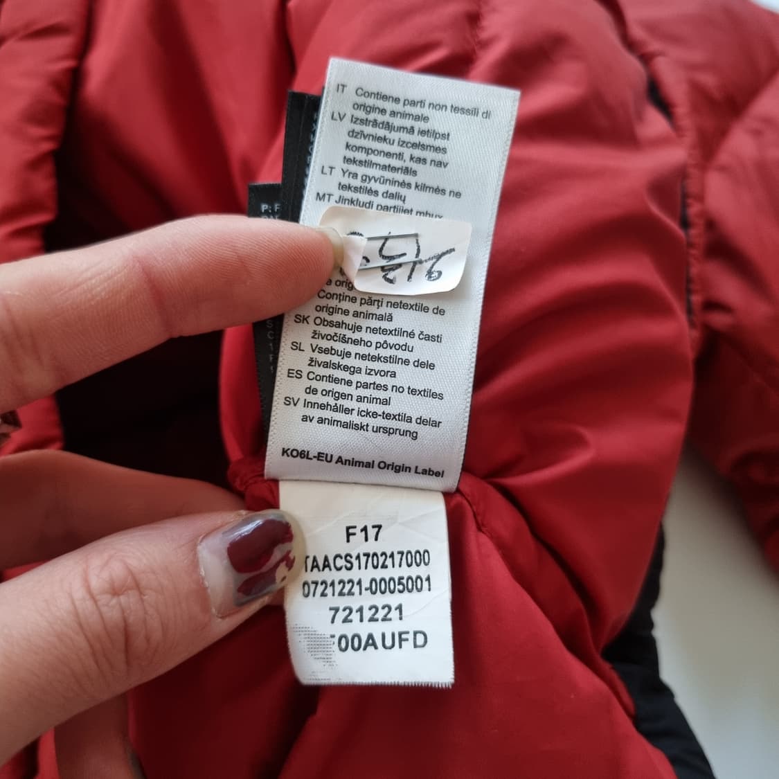 노스페이스 애벌레 패딩  상품이미지4