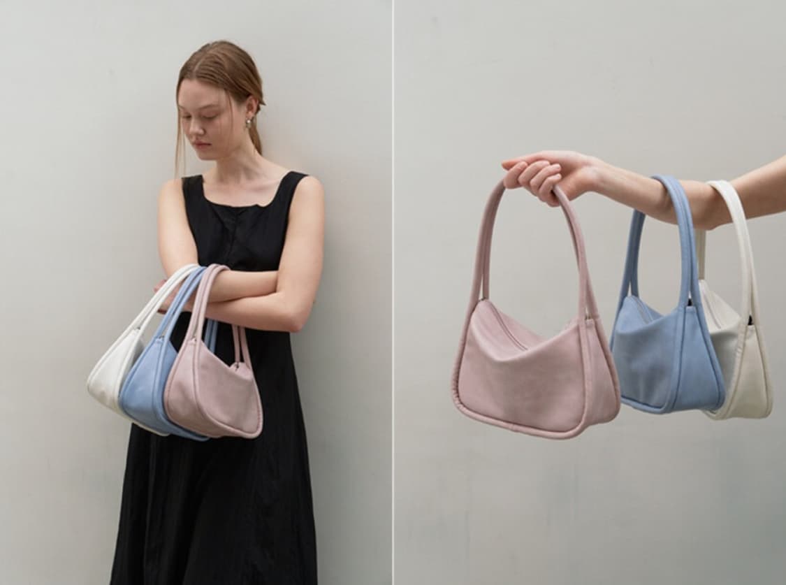 여밈 mini ridge bag lilac 상품이미지6