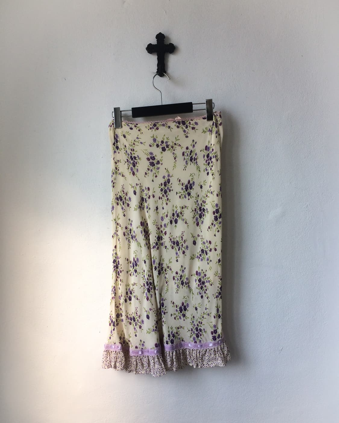 Flower pattern midi skirt 상품이미지2