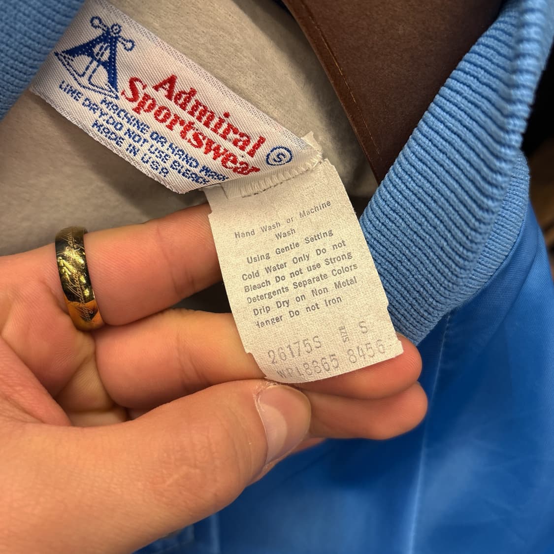 80s MISL 세인트루이스 스티머스 OG머천다이즈 바시티 자켓 N780 상품이미지8