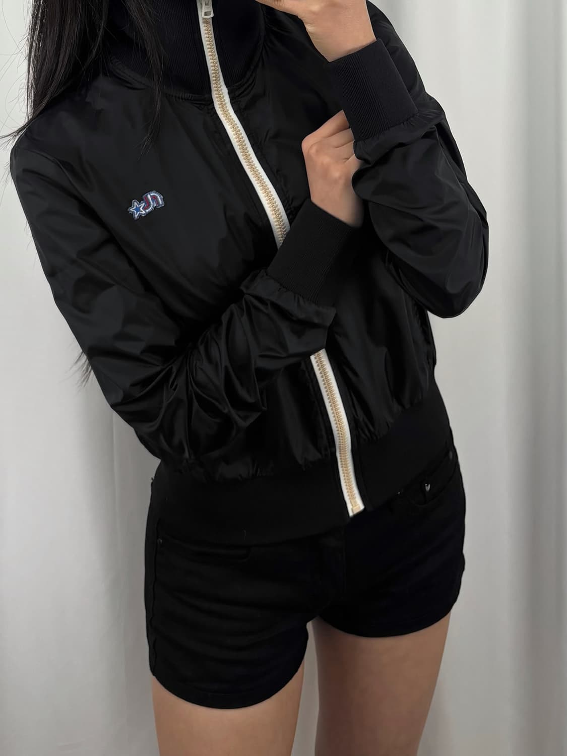 폴로 진스 블랙 바람막이 자켓 상품이미지1