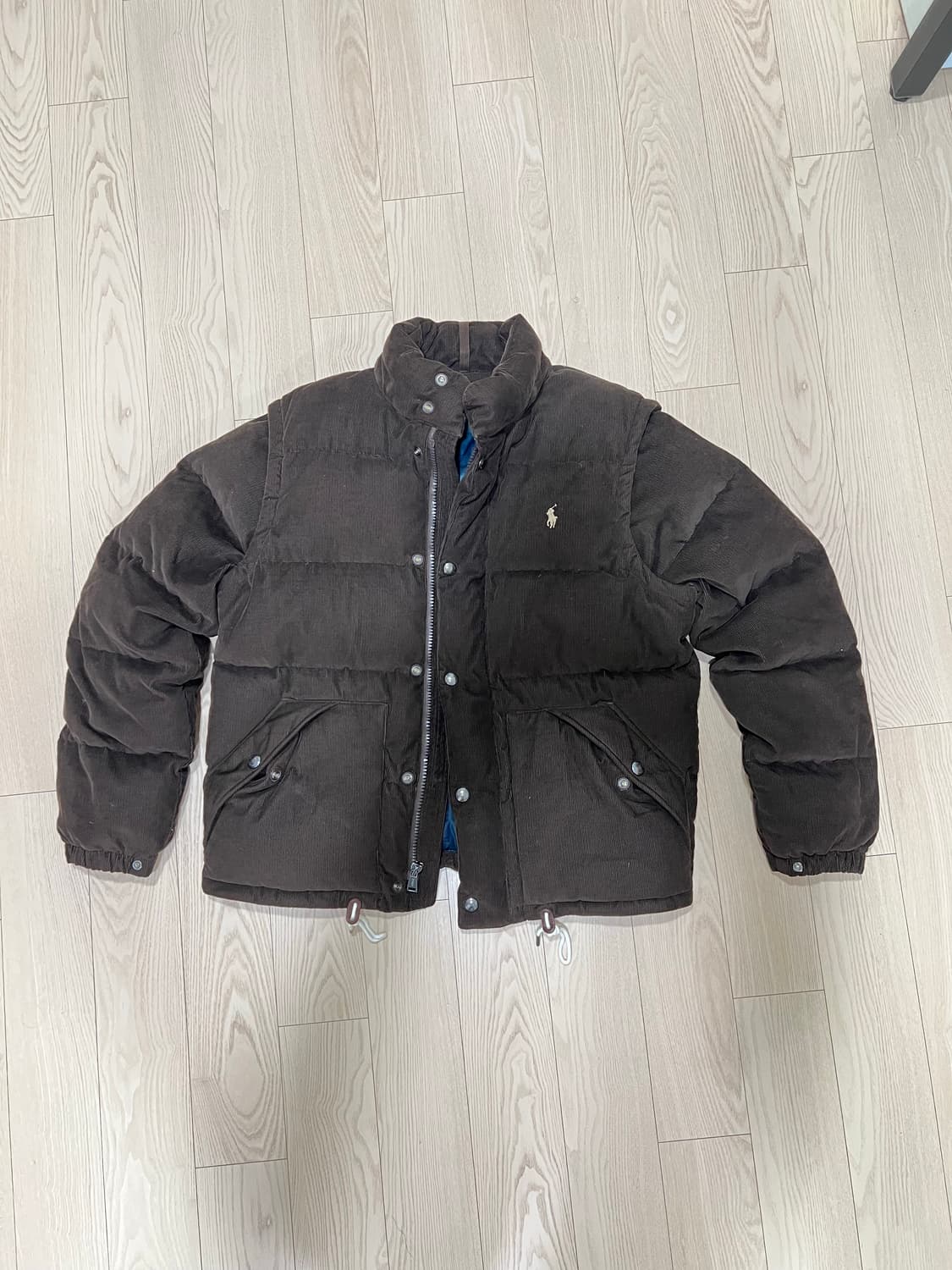 폴로 코듀로이 패딩 xl 상품이미지1