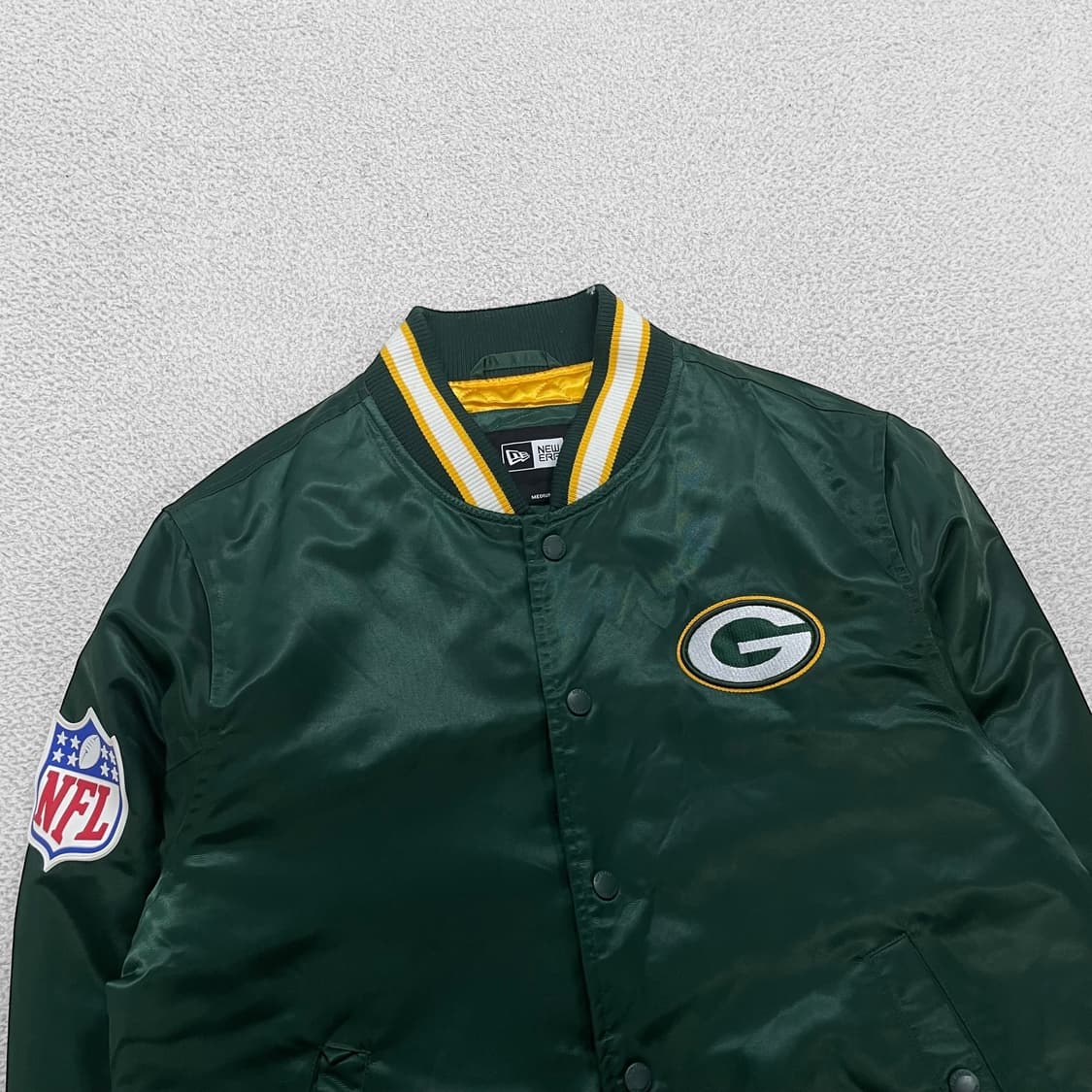 뉴에라 NFL 그린베이 패커스 바시티 자켓 그린 상품이미지3