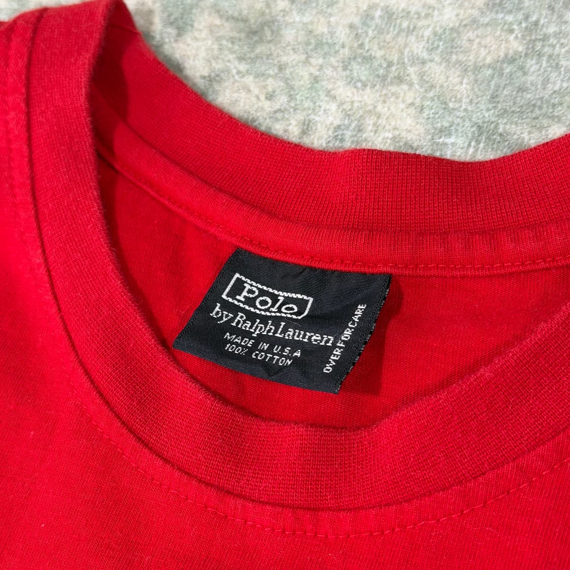 [L] [USA MADE] 90s 폴로 랄프로렌 반팔티 상품이미지8