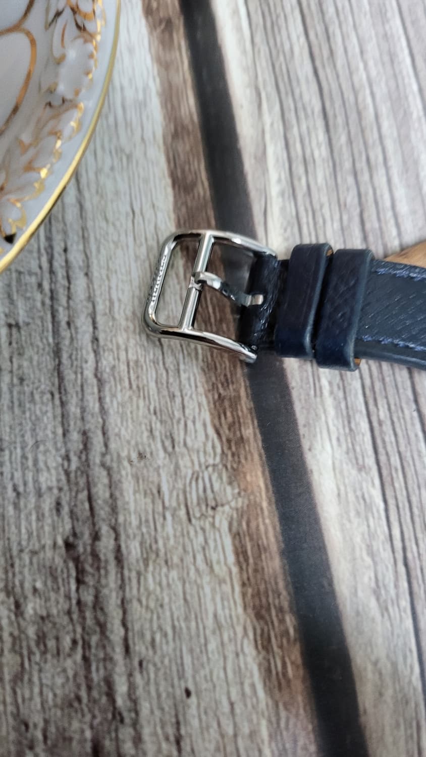 정품 에르메스 H아워 더블 투어 스트랩 쿼츠시계[풀구성품] 상품이미지8