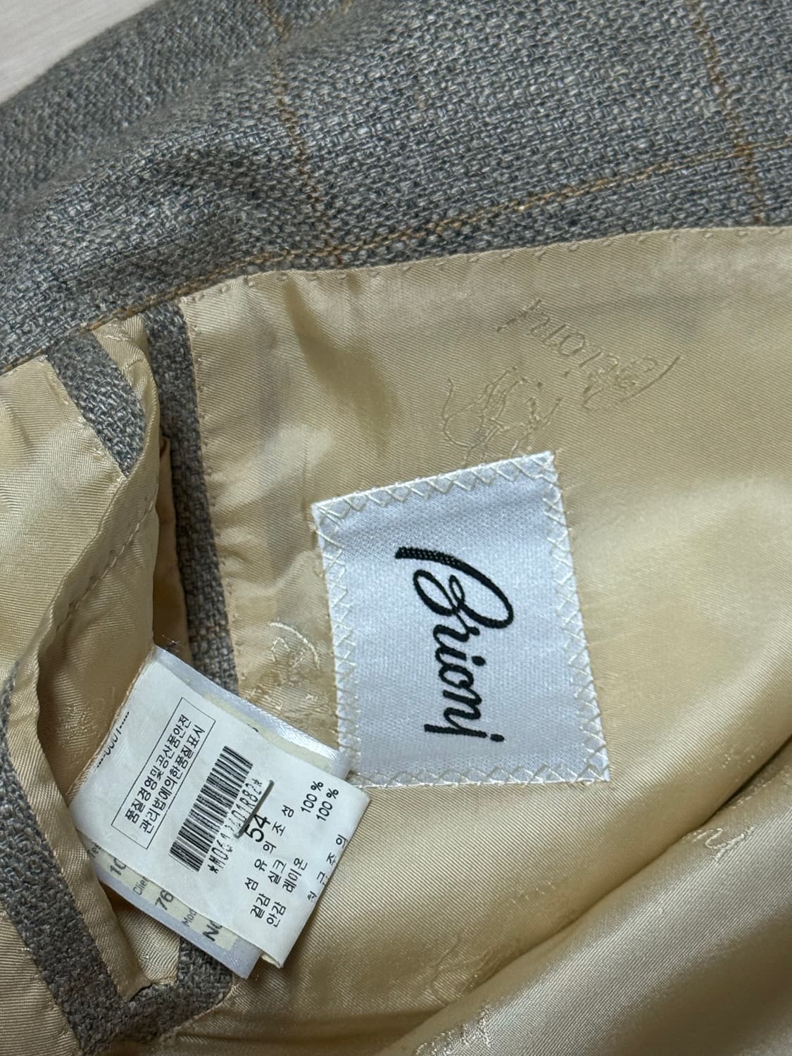 브리오니 실크 100% fw 스포츠코트 자켓 상품이미지4