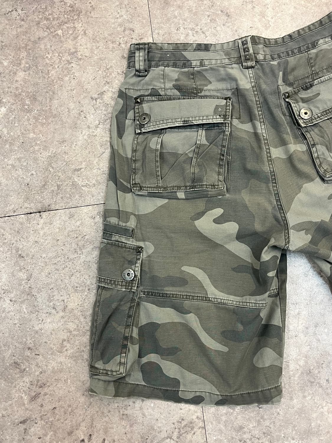 빈티지 카모 카고 하프 팬츠 34 #csz3493 상품이미지7