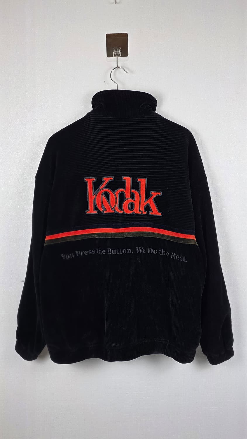 코닥 코다컬러 코듀로이 집업 블랙 2XL 상품이미지2