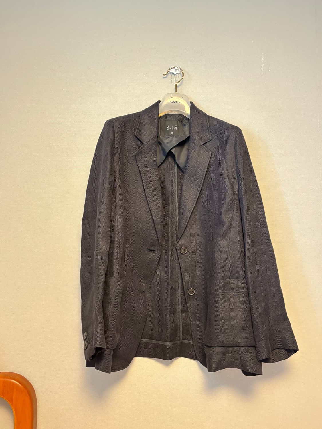 ziosongzio linen herringbone blazer 상품이미지1