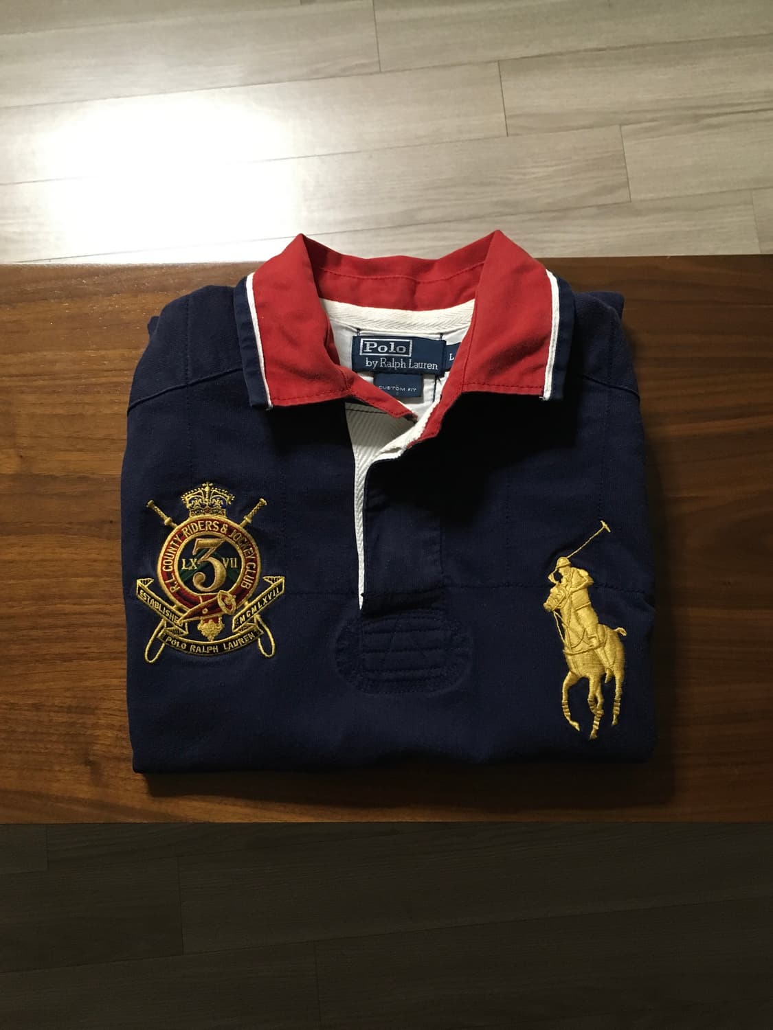 폴로 빅포니 긴팔 네이비 상품이미지1