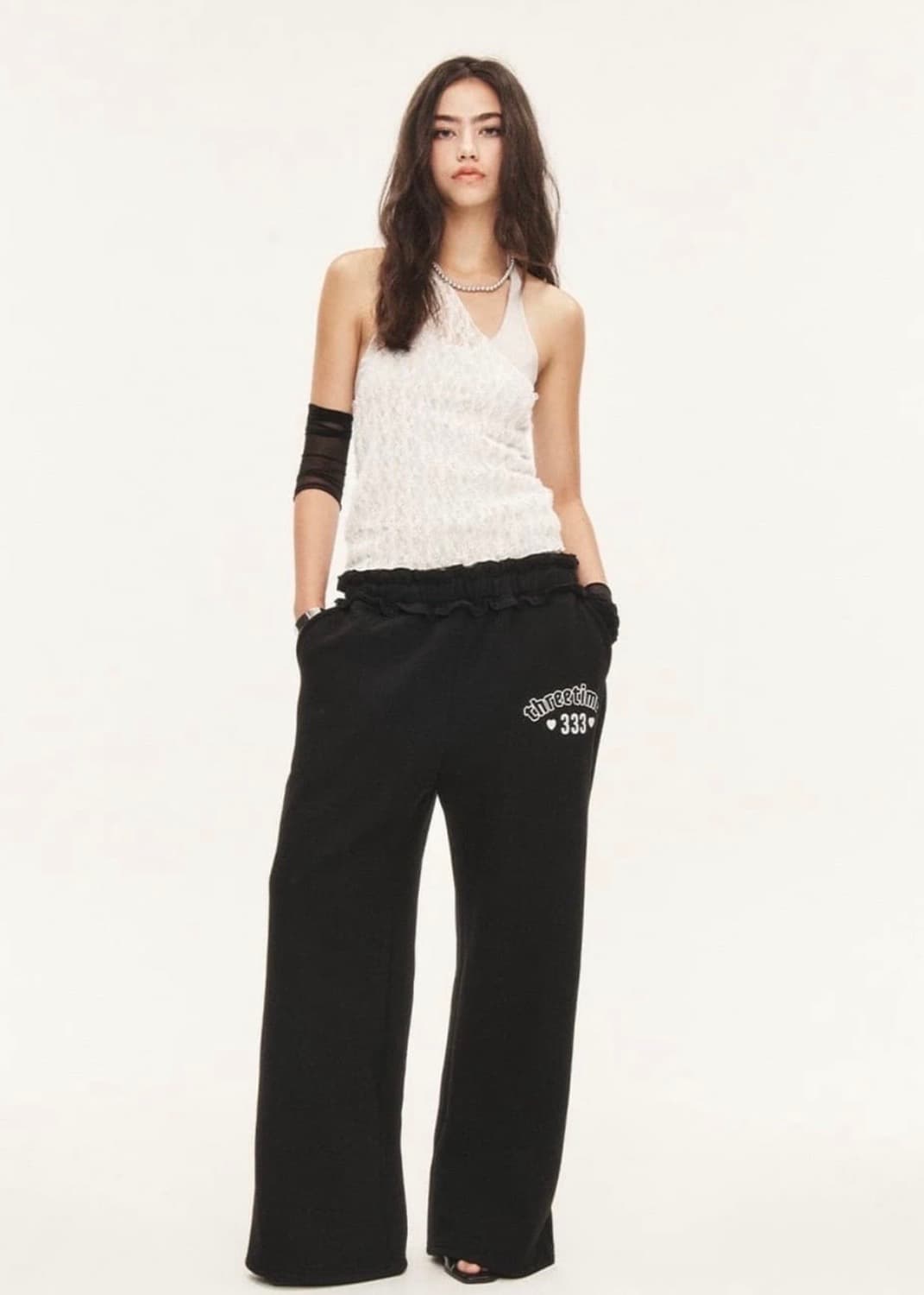 쓰리타임즈 smurf 후드집업&팬츠 세트 상품이미지2