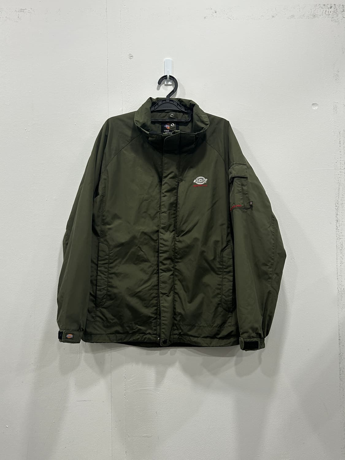 디키즈 카키 바람막이 집업 자켓 남성 M 상품이미지10