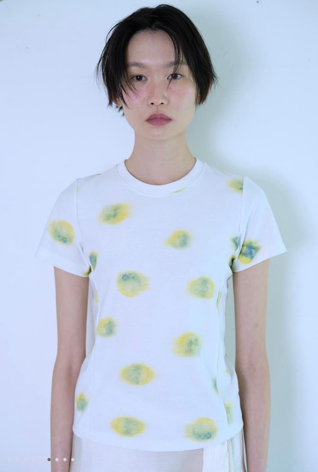 Teak Baby tee (pansy dot) 1사이즈 상품이미지3
