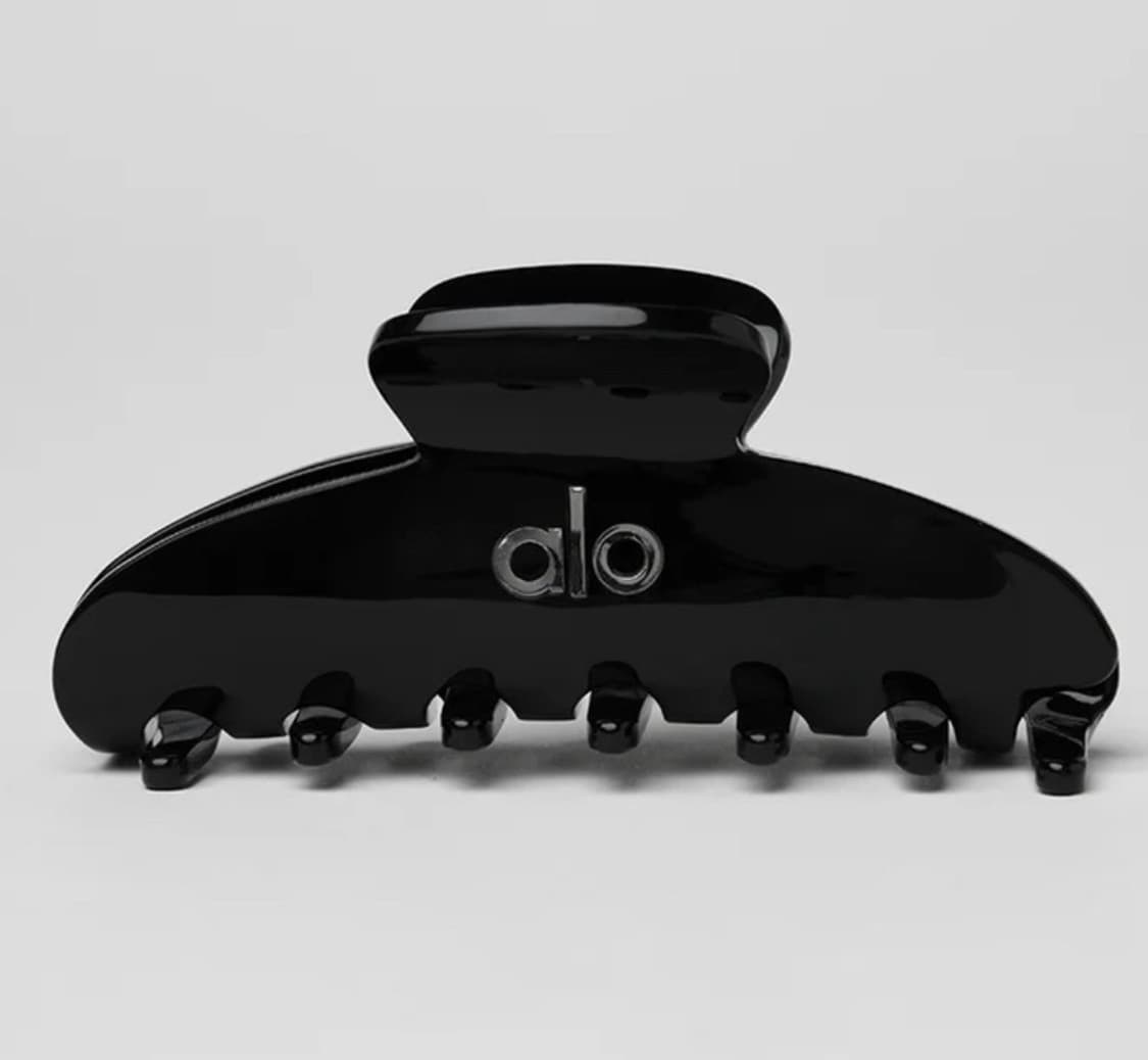 alo 알로요가 집게핀 헤어 클립 90's Claw Clip (블랙) 상품이미지6