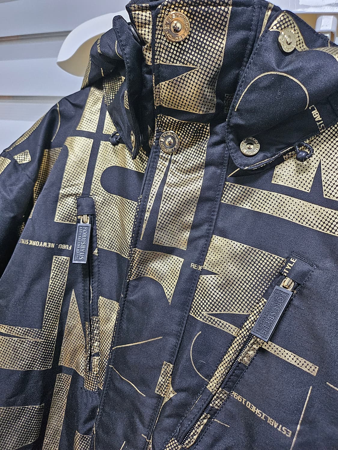 FUBU 후부 올드스쿨 스키 보드 스트릿 자켓 M 상품이미지3