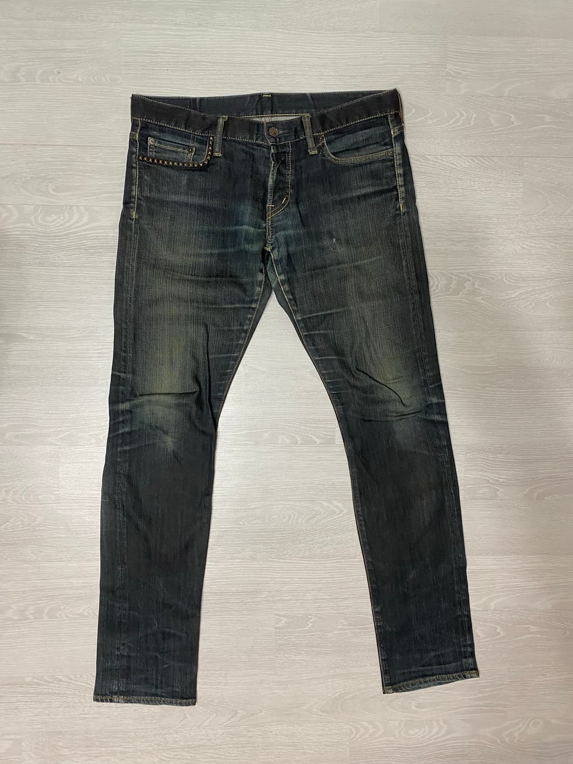 Hysteric Glamour 406 스터드 데님 상품이미지1
