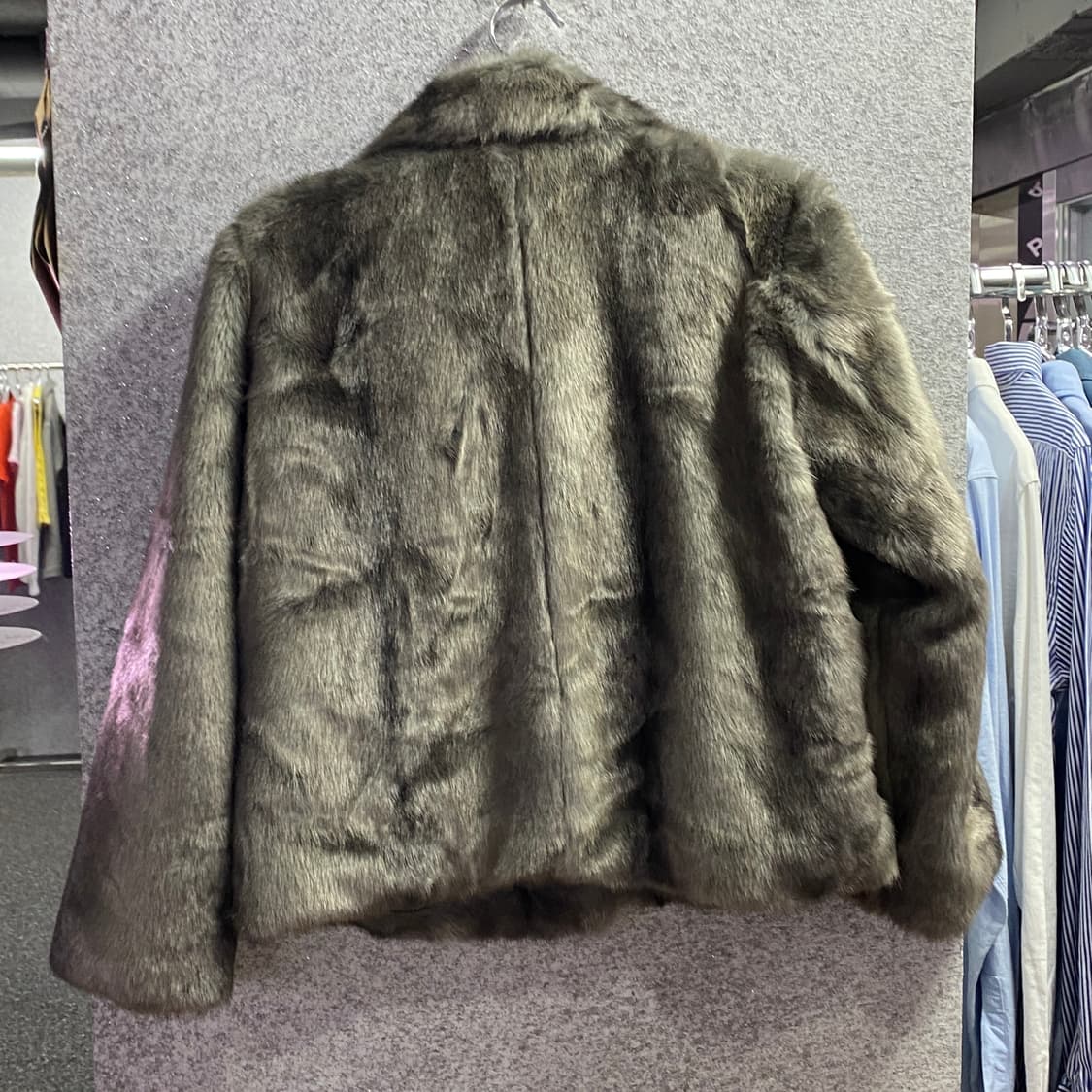 빈티지 우먼스 퍼 자켓 B3124 상품이미지3