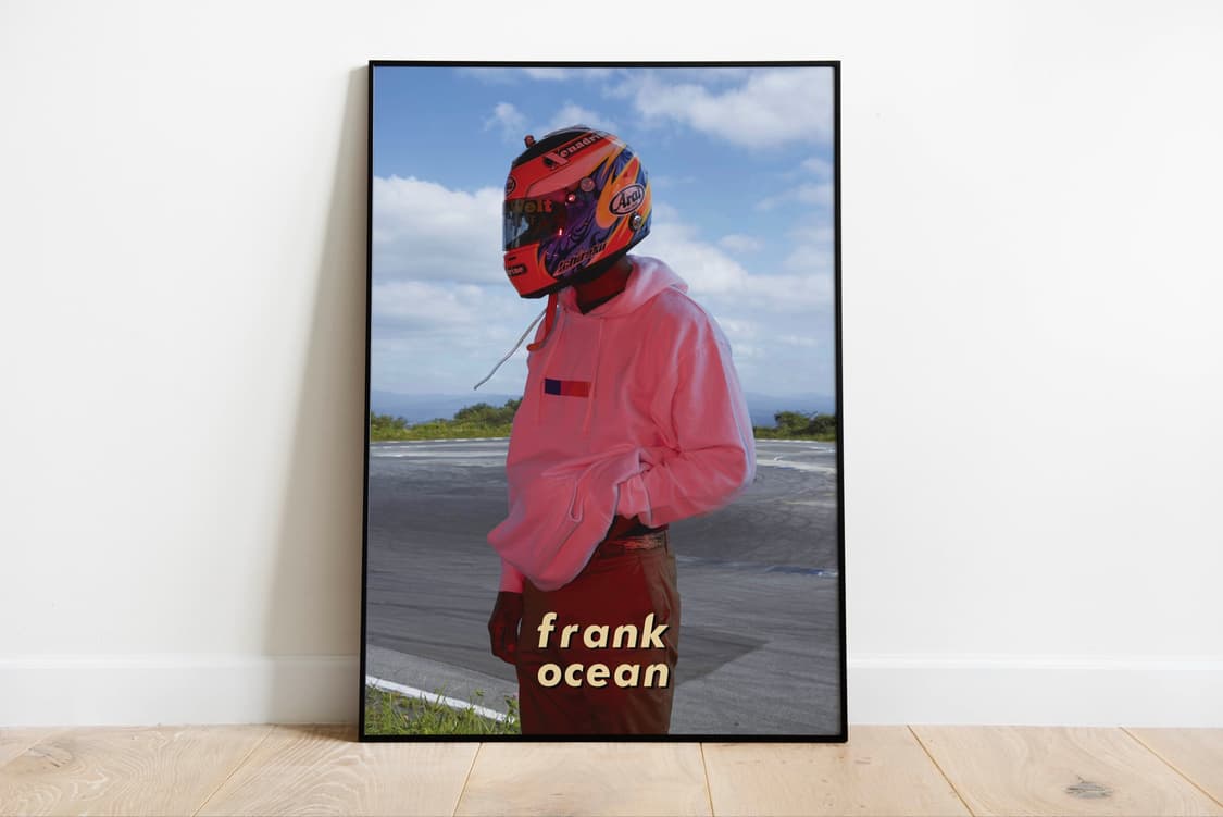 프랭크오션 액자 Frank Ocean 포스터 자취방 인테리어 5070cm 상품이미지2
