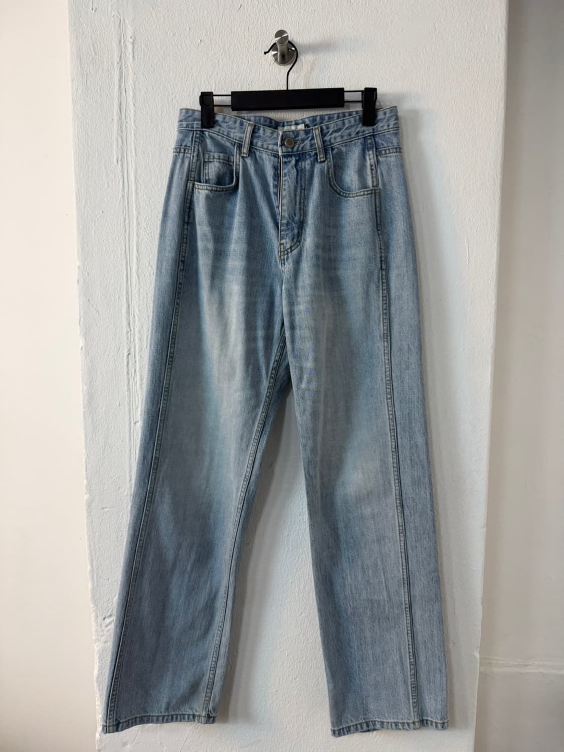 파사드 패턴 데님 팬츠  상품이미지2