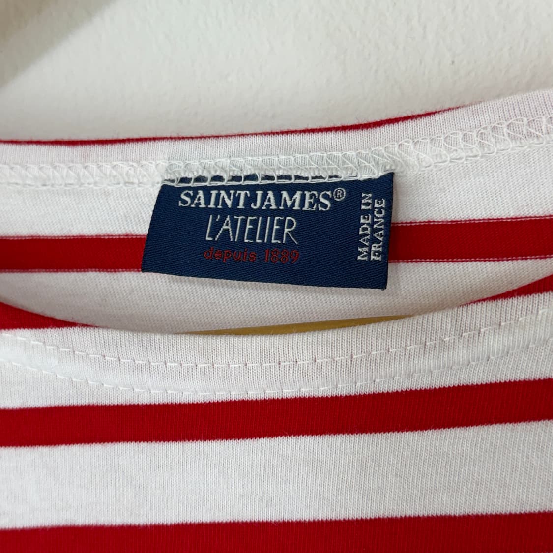 [L] 세인트제임스 보트넥 반팔티 상품이미지5