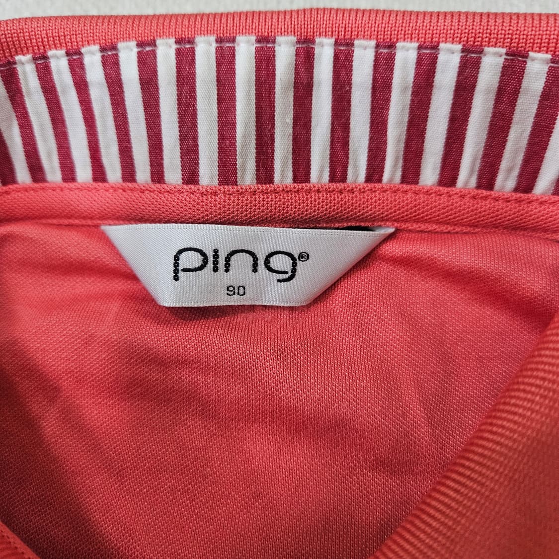 90 핑골프 여성용 카라 반팔티 0309Y 상품이미지3