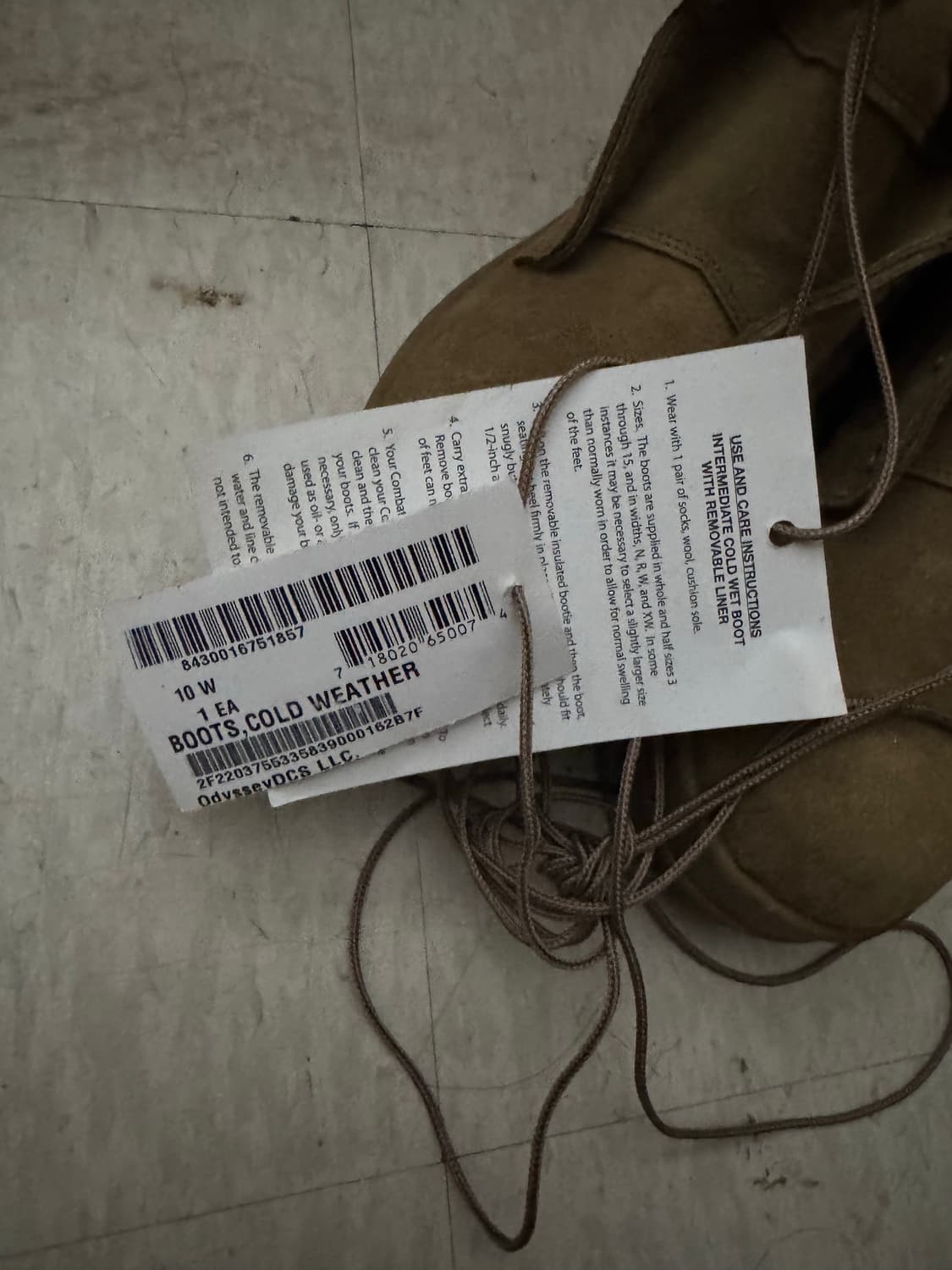 미군 군화 Altama boots cold weather 새상품 상품이미지4