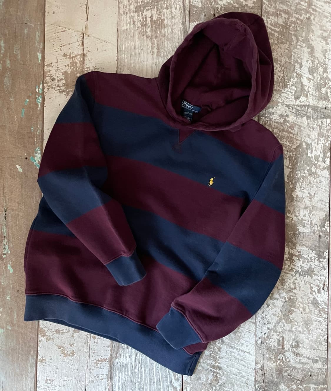 폴로 랄프로렌 스트라이프후디 상품이미지1