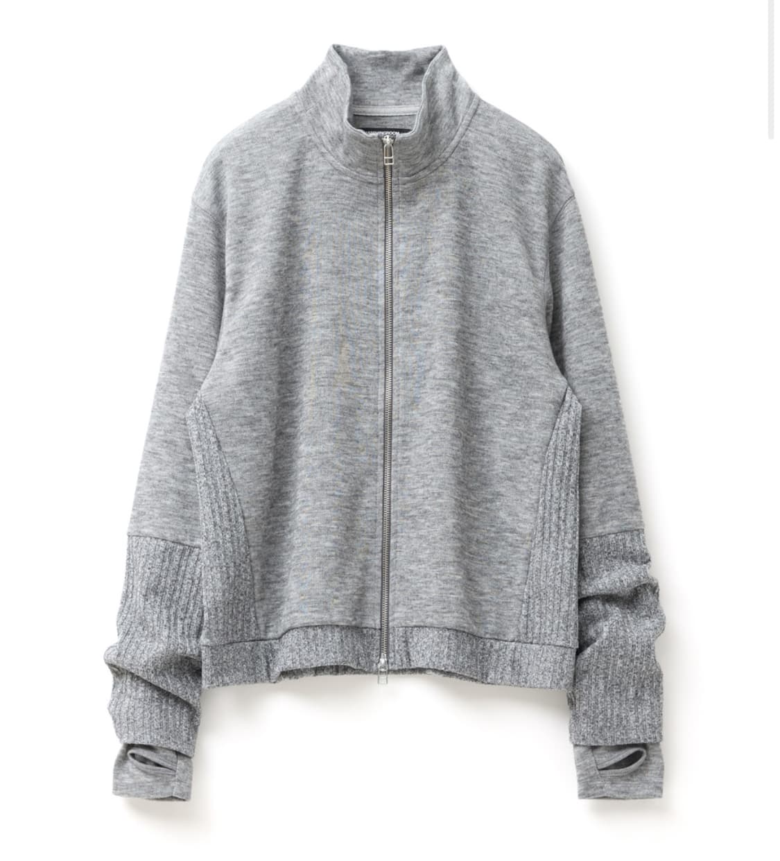 해칭룸 Double Sleeve Track Cardigan 그레이 상품이미지1