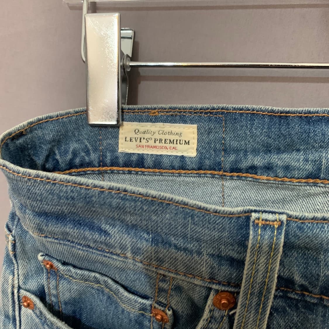 28인치 리바이스 511 프리미엄 쿨 스판 데님 청바지 상품이미지4