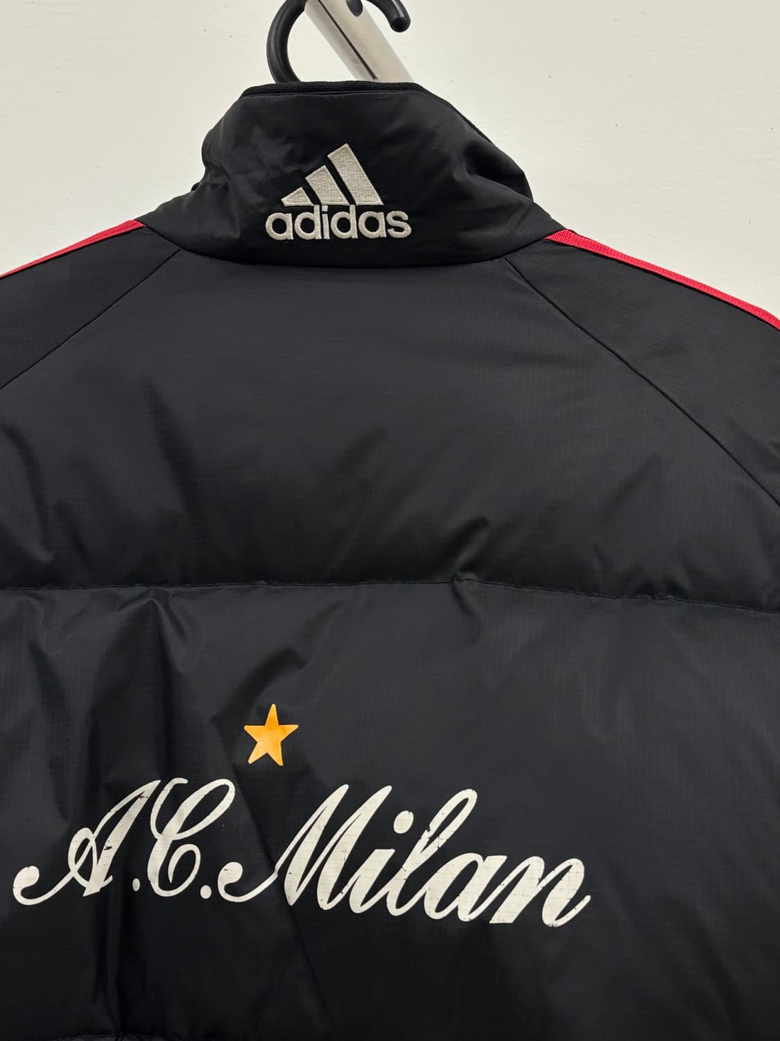 빈티지 아디다스 블랙 덕다운 패딩 점퍼 상품이미지10