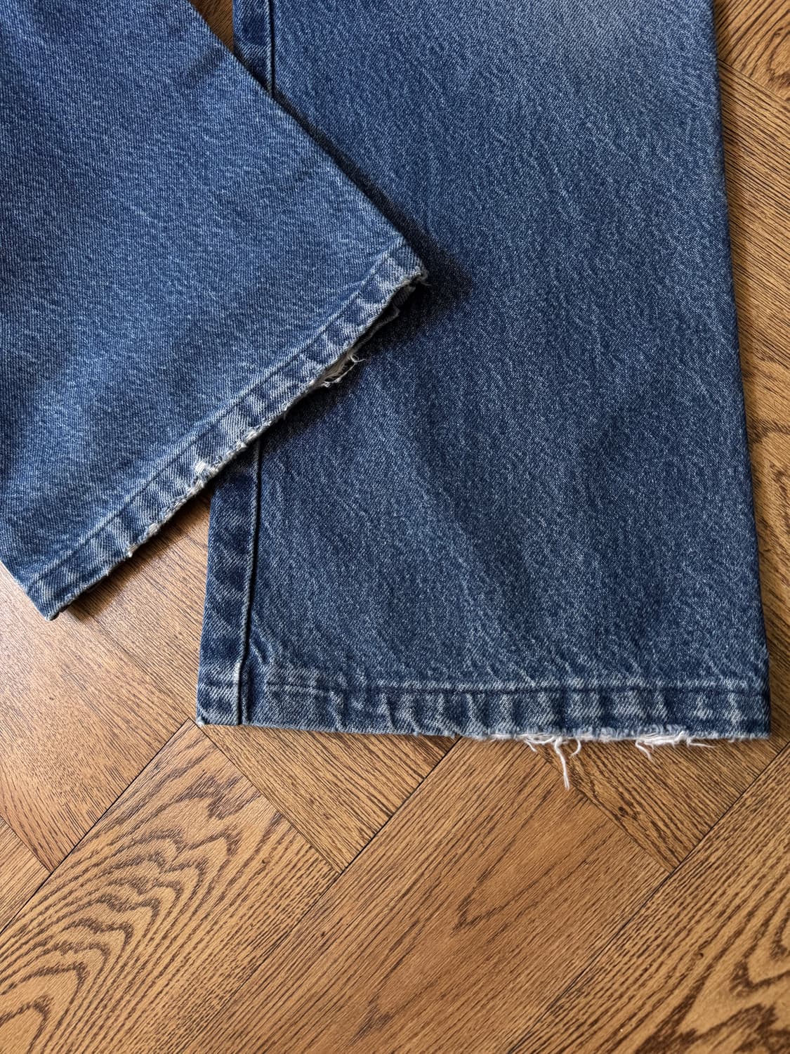 [38]00's 리바이스 517 멕시코제 빈티지 페이딩 플레어진 F49 상품이미지5