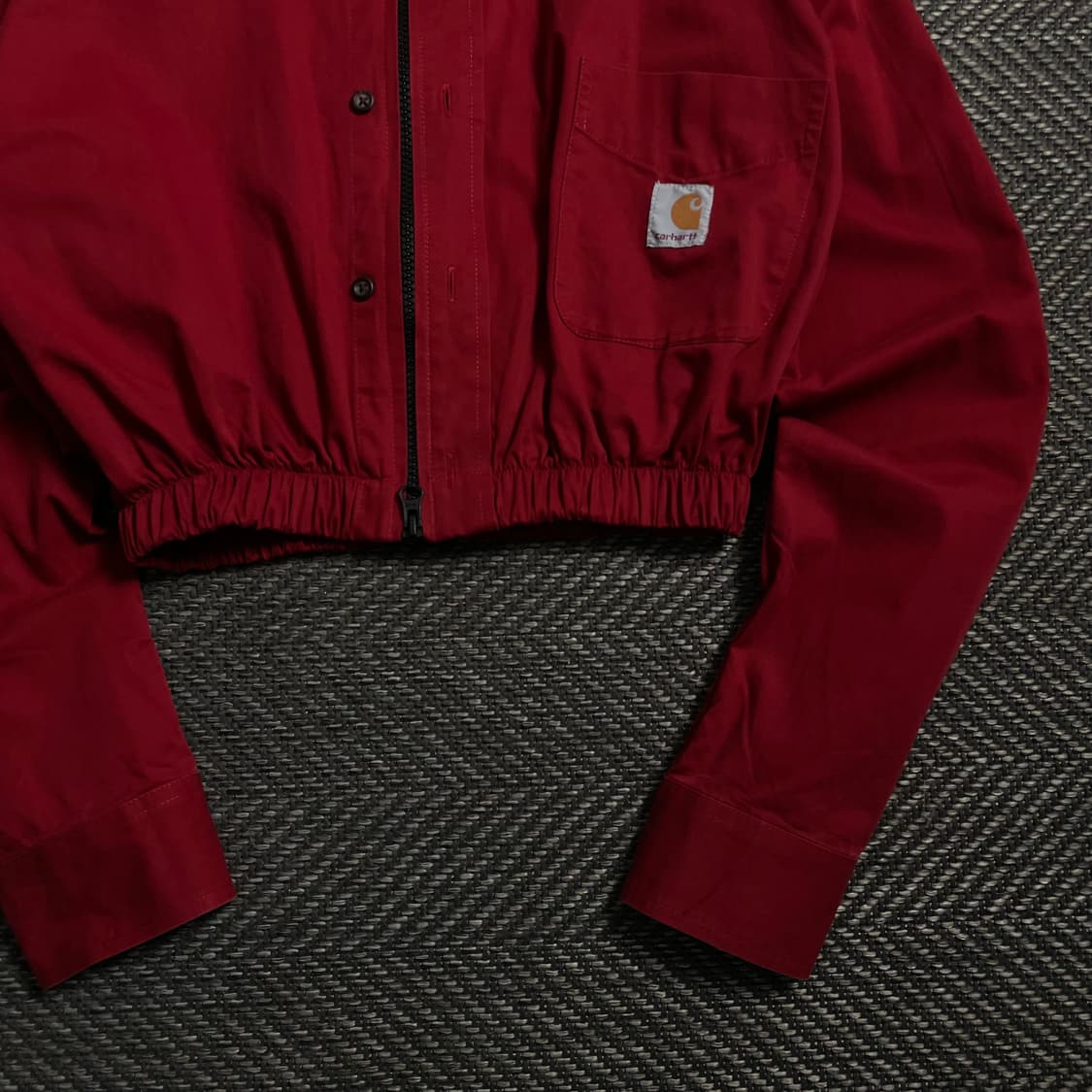 칼하트 크롭 리메이크 투웨이 셔츠 자켓 y 4034 상품이미지3