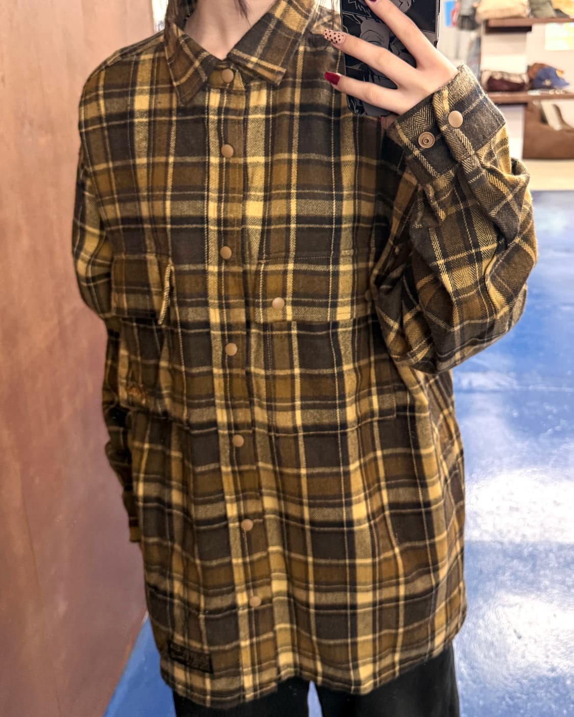 Dickies 디키즈 스트릿 체크 셔츠 상품이미지1