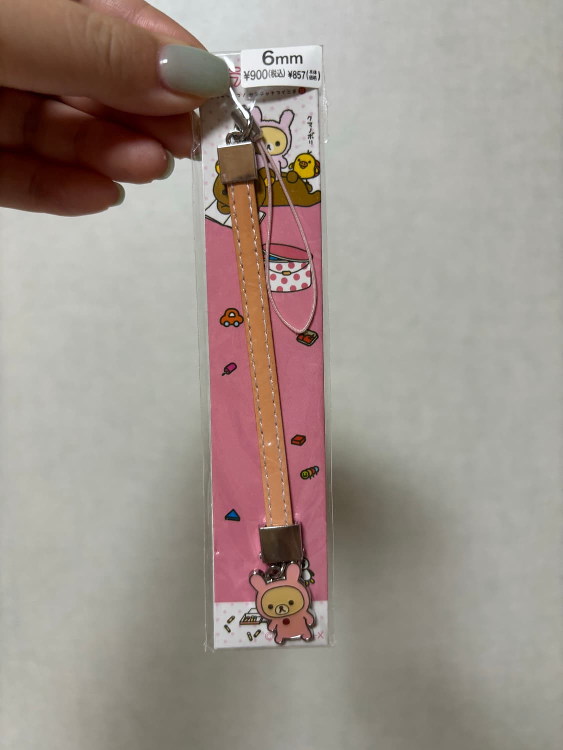 고전 산엑스 우사기 코리락쿠마 스트랩 키링 상품이미지1