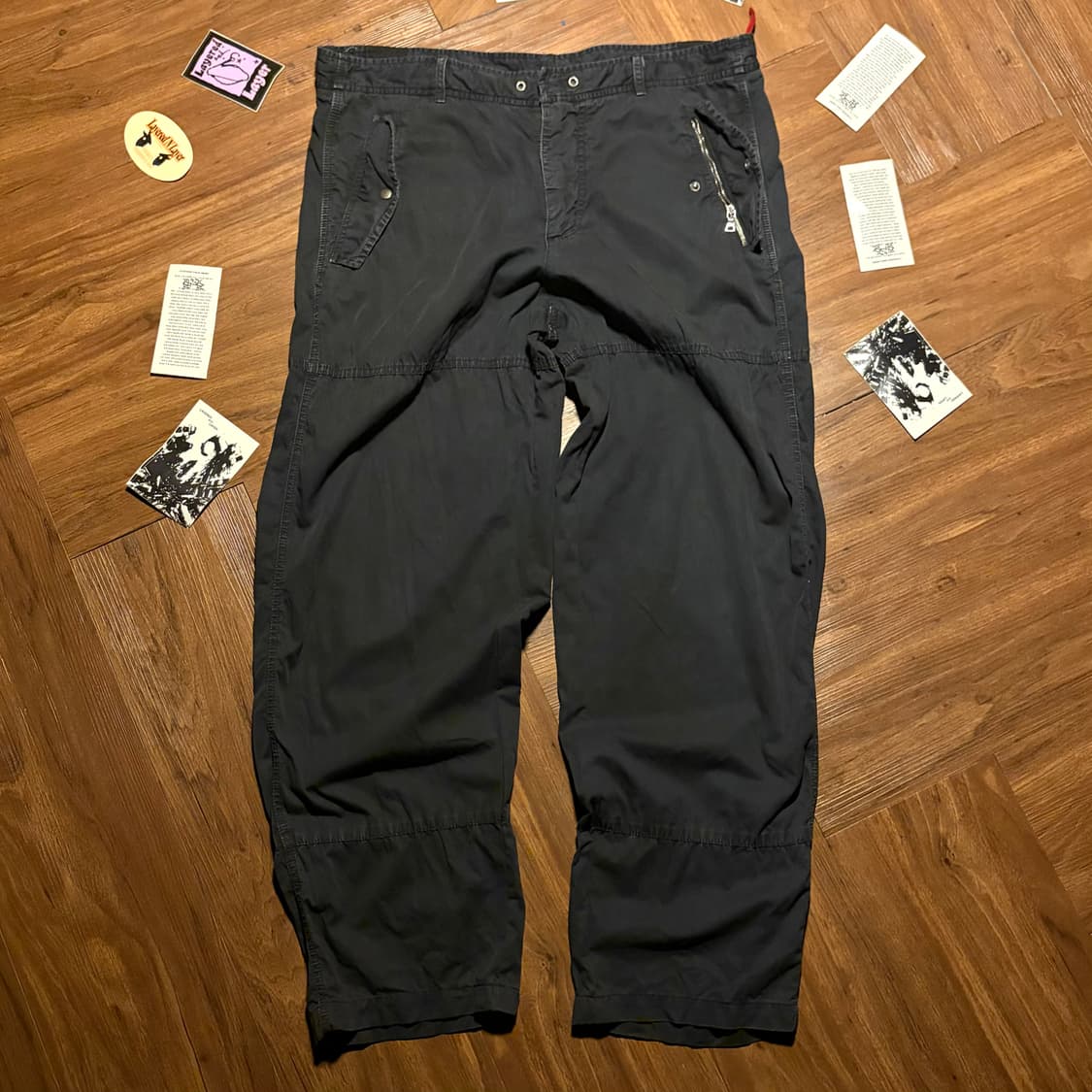 Prada sport washed cotton tapered pants 상품이미지1