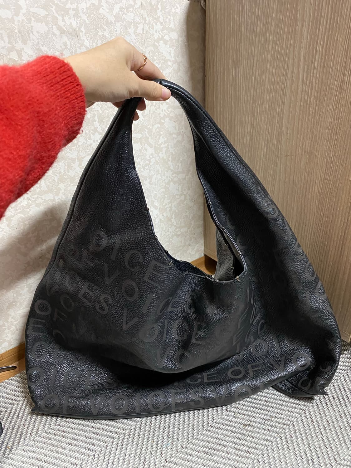 VOICE OF VOICES 보브 VOV 가죽 숄더백 상품이미지1