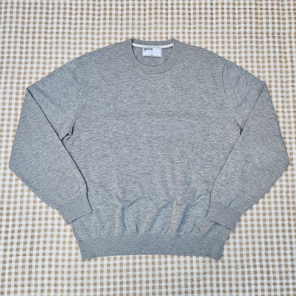 지오지아 긴소매 면니트 남자100~105 상품이미지1