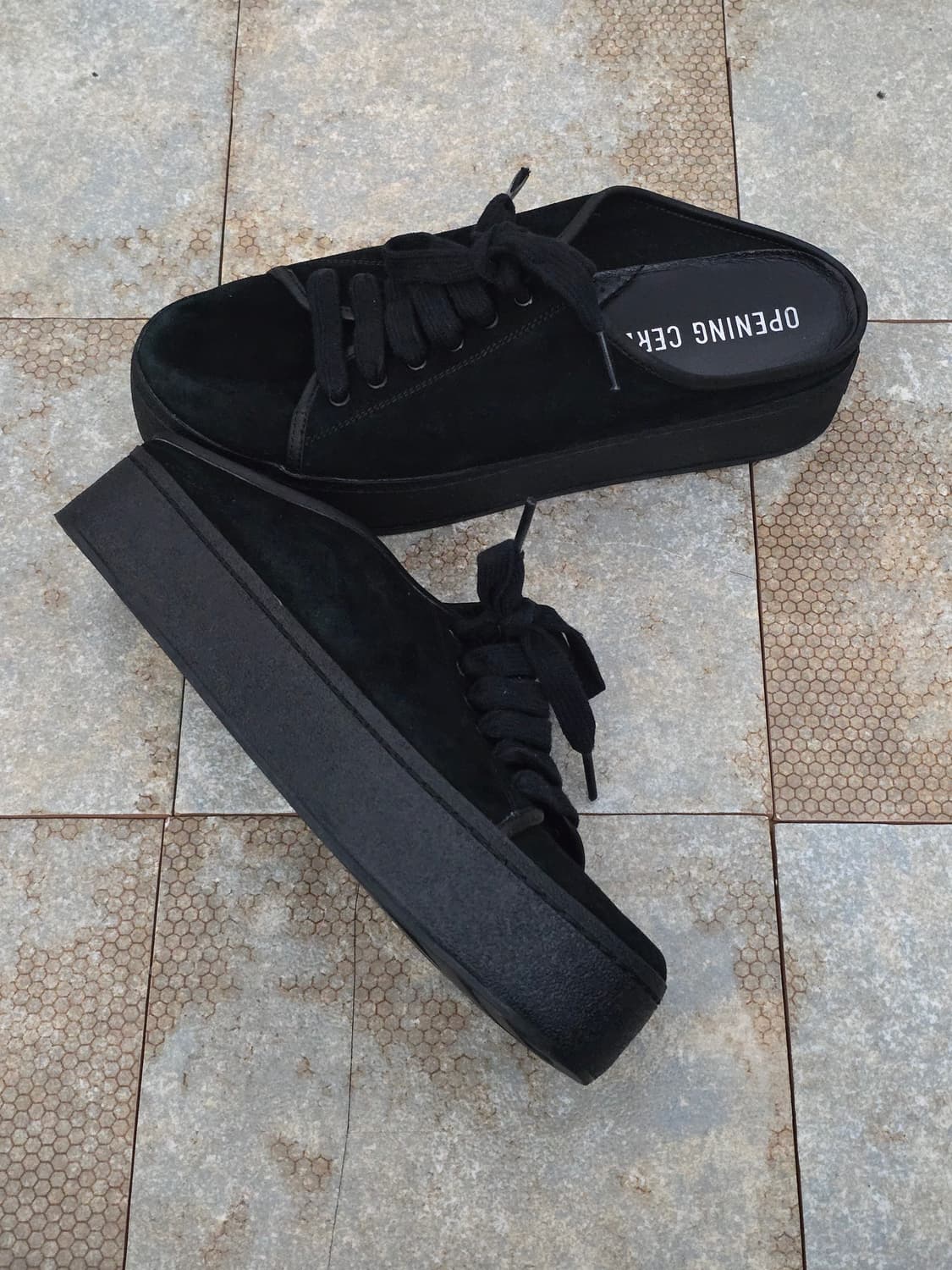 (240)오프닝 세레모니 스웨이드 뮬 상품이미지7