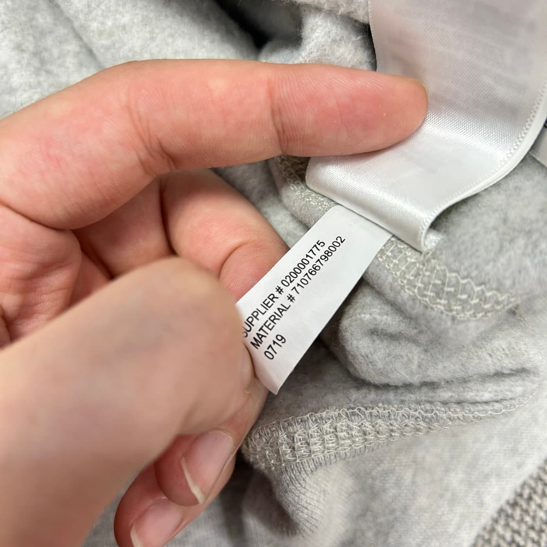 폴로 스펠아웃 그레이 맨투맨(L) 상품이미지4