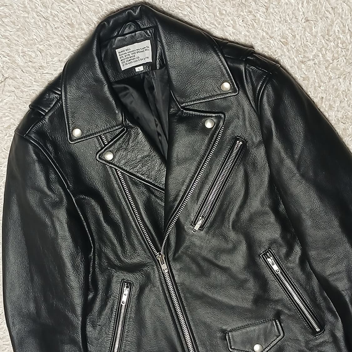 에이징씨씨씨 카우하이드 라이더 자켓 L 상품이미지3