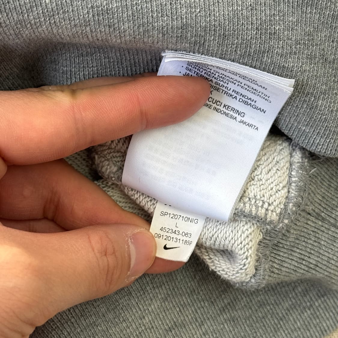 나이키 빈티지 코비 패치 맨투맨 L 상품이미지7